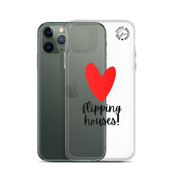 Heart Flipping - iPhone Case - Real Estate Investor Gear