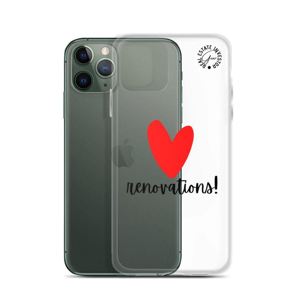 Heart Renos - iPhone Case - Real Estate Investor Gear