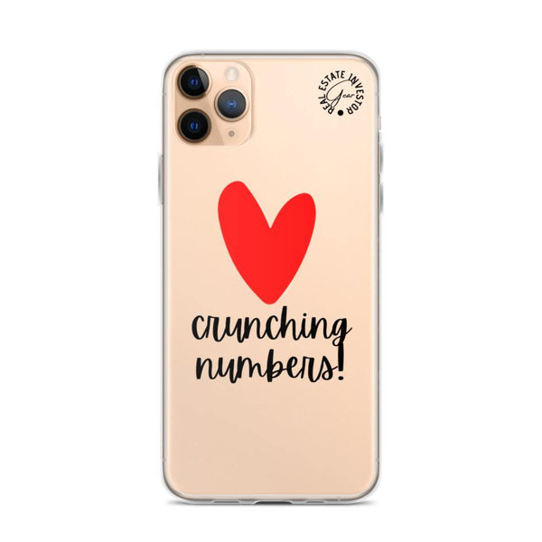 Heart Crunching Numbers - iPhone Case - Real Estate Investor Gear