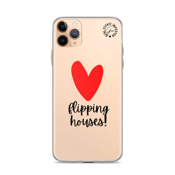 Heart Flipping - iPhone Case - Real Estate Investor Gear