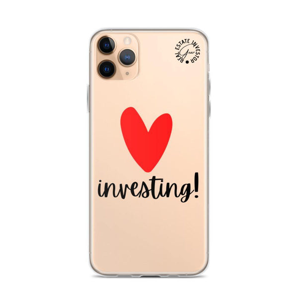 Heart Investing - iPhone Case - Real Estate Investor Gear