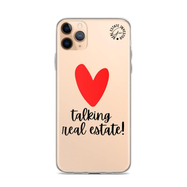 Heart Talking RE - iPhone Case - Real Estate Investor Gear