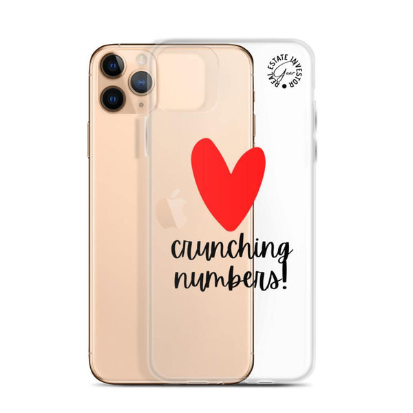 Heart Crunching Numbers - iPhone Case - Real Estate Investor Gear