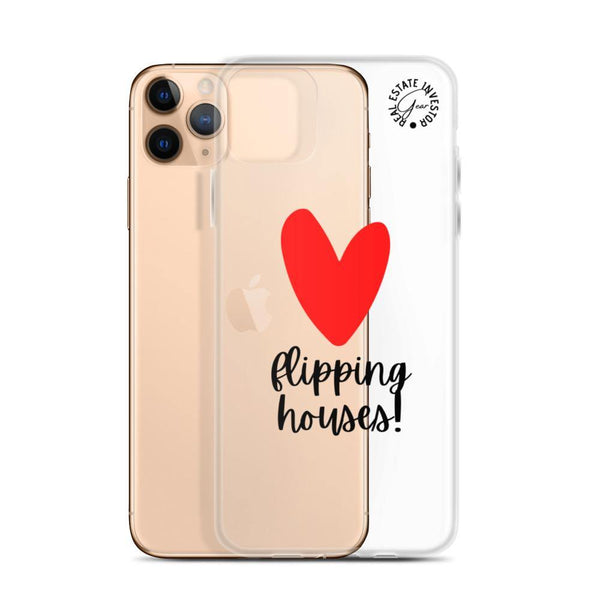 Heart Flipping - iPhone Case - Real Estate Investor Gear