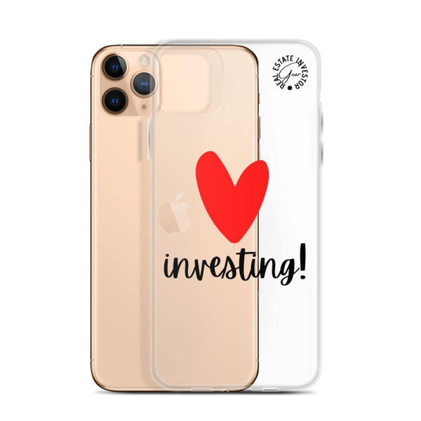 Heart Investing - iPhone Case - Real Estate Investor Gear