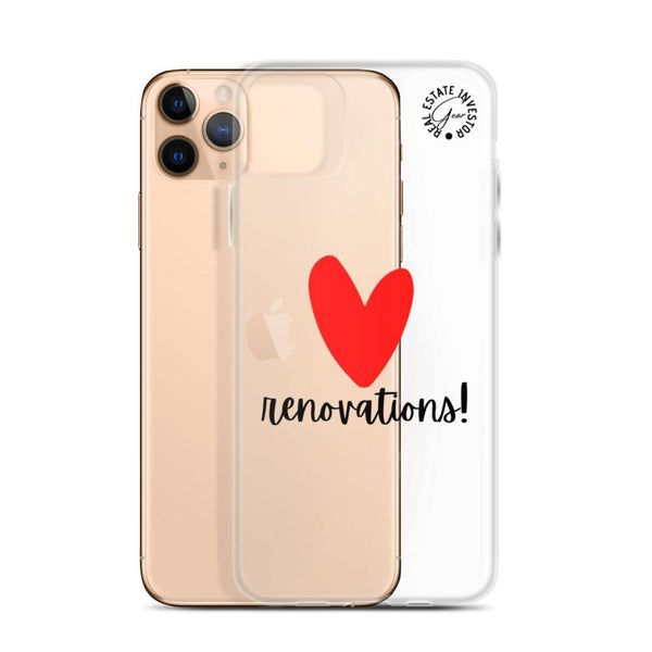 Heart Renos - iPhone Case - Real Estate Investor Gear