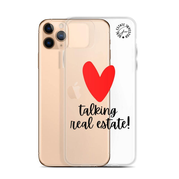 Heart Talking RE - iPhone Case - Real Estate Investor Gear