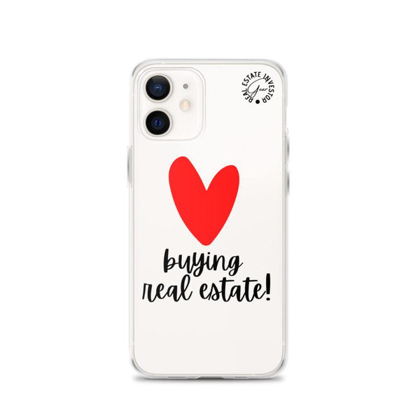 Heart Buying RE - iPhone Case - Real Estate Investor Gear