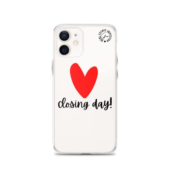 Heart Closing Day - iPhone Case - Real Estate Investor Gear