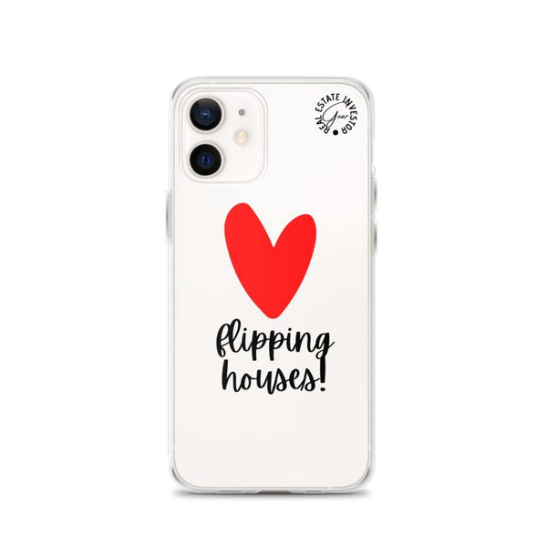 Heart Flipping - iPhone Case - Real Estate Investor Gear