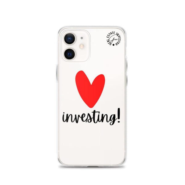 Heart Investing - iPhone Case - Real Estate Investor Gear