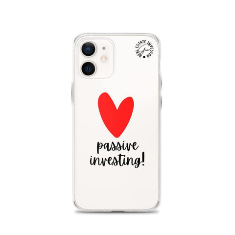 Heart Passive - iPhone Case - Real Estate Investor Gear