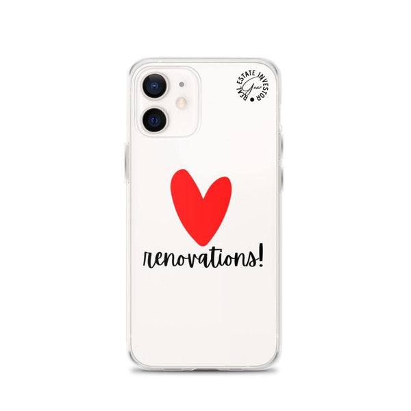 Heart Renos - iPhone Case - Real Estate Investor Gear