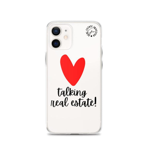 Heart Talking RE - iPhone Case - Real Estate Investor Gear