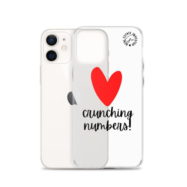 Heart Crunching Numbers - iPhone Case - Real Estate Investor Gear