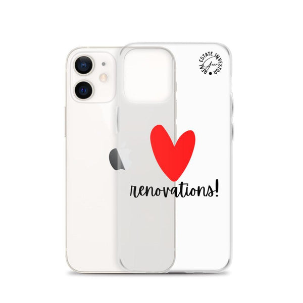 Heart Renos - iPhone Case - Real Estate Investor Gear