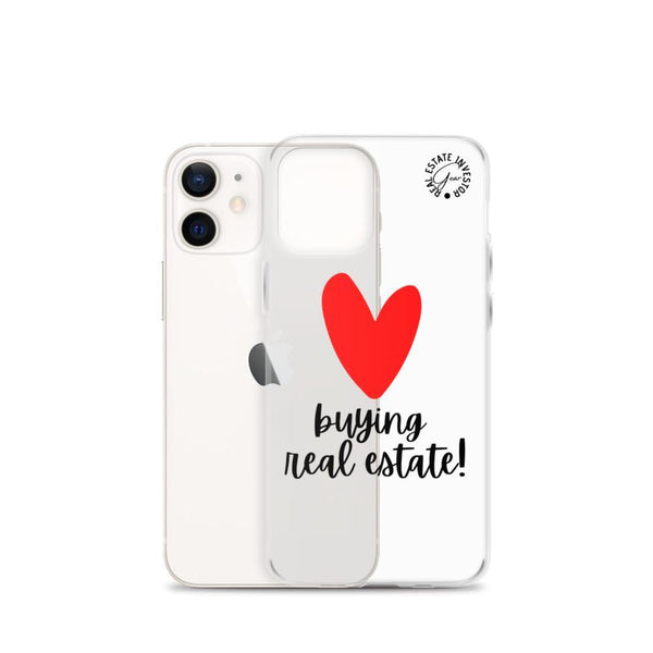 Heart Buying RE - iPhone Case - Real Estate Investor Gear