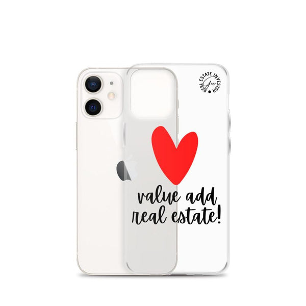 Heart Value Add - iPhone Case - Real Estate Investor Gear