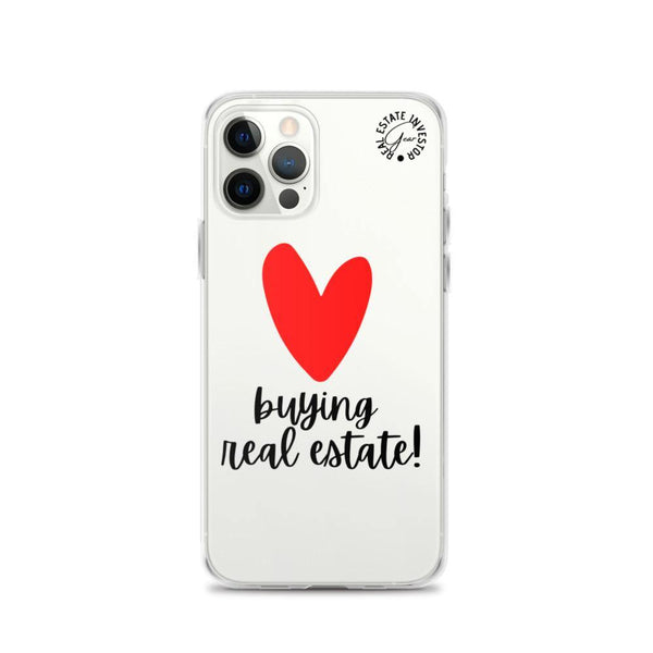 Heart Buying RE - iPhone Case - Real Estate Investor Gear