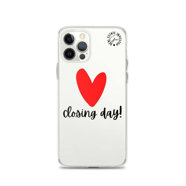 Heart Closing Day - iPhone Case - Real Estate Investor Gear