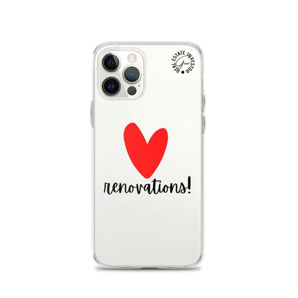 Heart Renos - iPhone Case - Real Estate Investor Gear