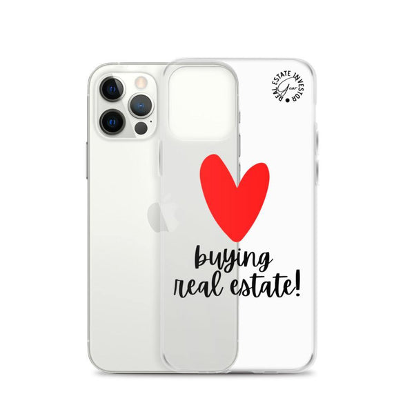 Heart Buying RE - iPhone Case - Real Estate Investor Gear