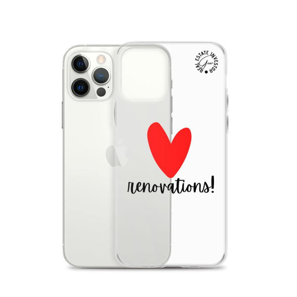 Heart Renos - iPhone Case - Real Estate Investor Gear