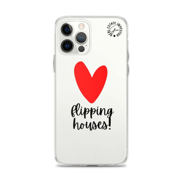 Heart Flipping - iPhone Case - Real Estate Investor Gear