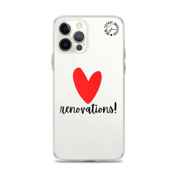 Heart Renos - iPhone Case - Real Estate Investor Gear