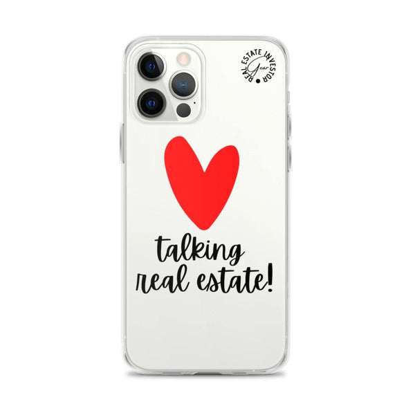 Heart Talking RE - iPhone Case - Real Estate Investor Gear