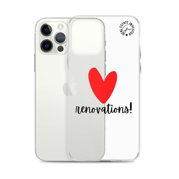 Heart Renos - iPhone Case - Real Estate Investor Gear