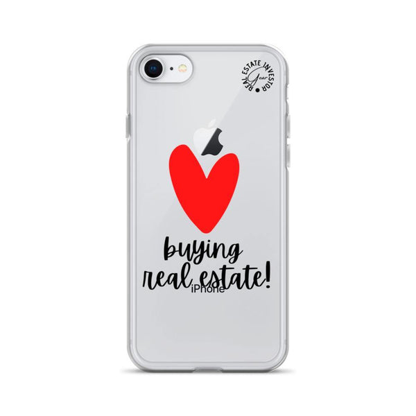 Heart Buying RE - iPhone Case - Real Estate Investor Gear