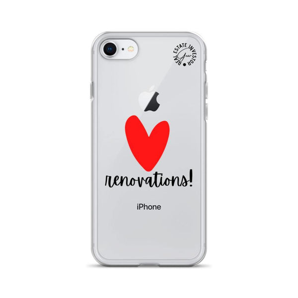 Heart Renos - iPhone Case - Real Estate Investor Gear