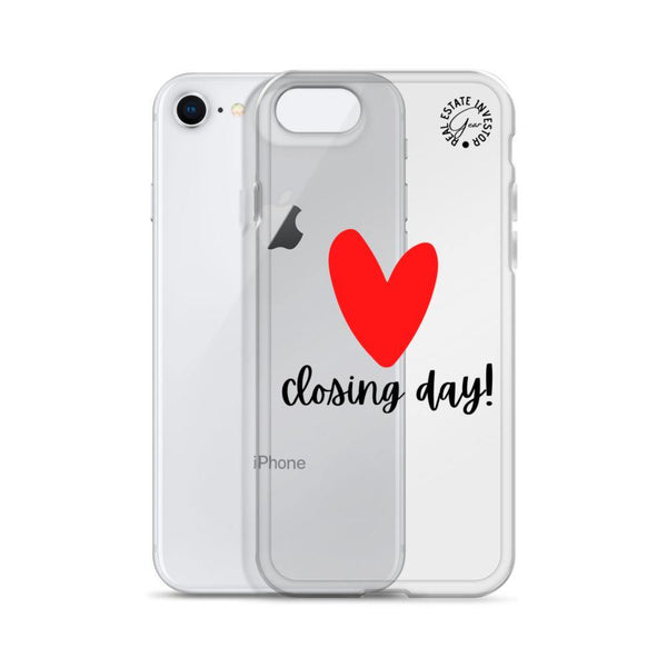 Heart Closing Day - iPhone Case - Real Estate Investor Gear