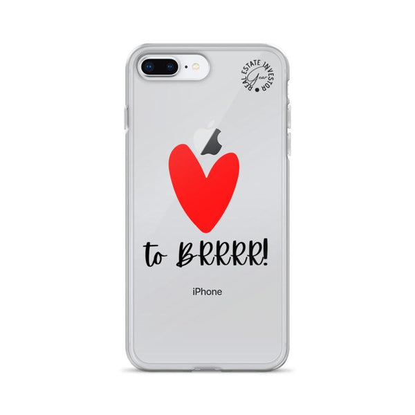 Heart BRRRR - iPhone Case - Real Estate Investor Gear