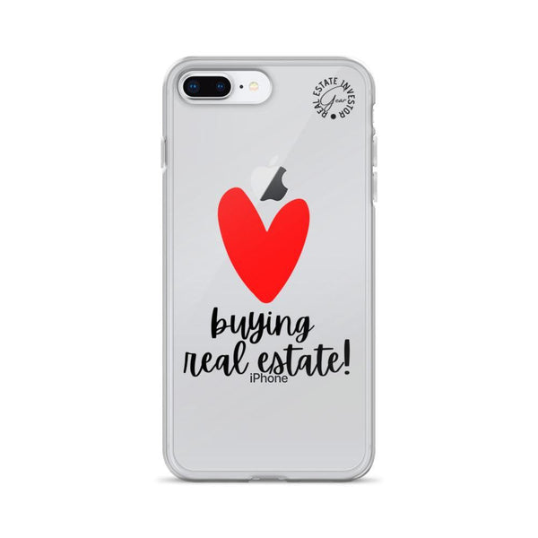 Heart Buying RE - iPhone Case - Real Estate Investor Gear