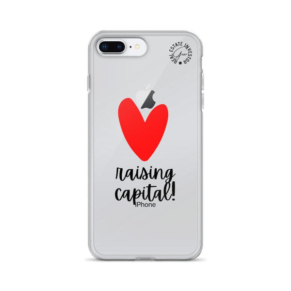 Heart Capital Raising - iPhone Case - Real Estate Investor Gear