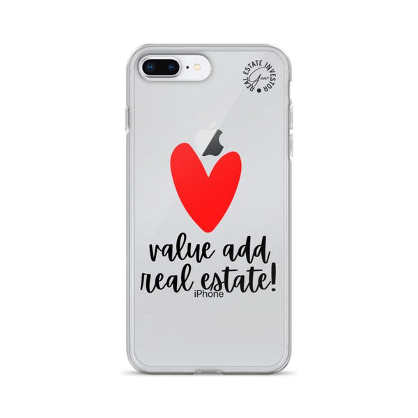 Heart Value Add - iPhone Case - Real Estate Investor Gear