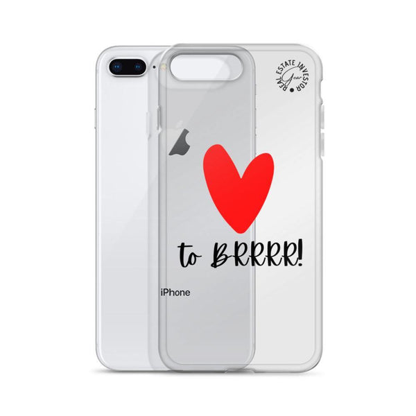 Heart BRRRR - iPhone Case - Real Estate Investor Gear