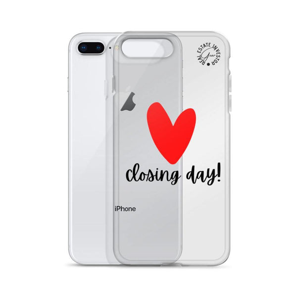 Heart Closing Day - iPhone Case - Real Estate Investor Gear