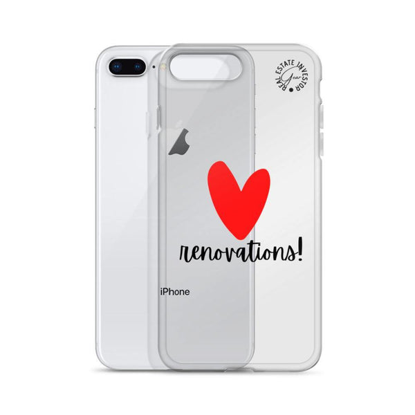 Heart Renos - iPhone Case - Real Estate Investor Gear