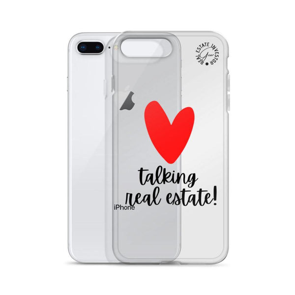 Heart Talking RE - iPhone Case - Real Estate Investor Gear