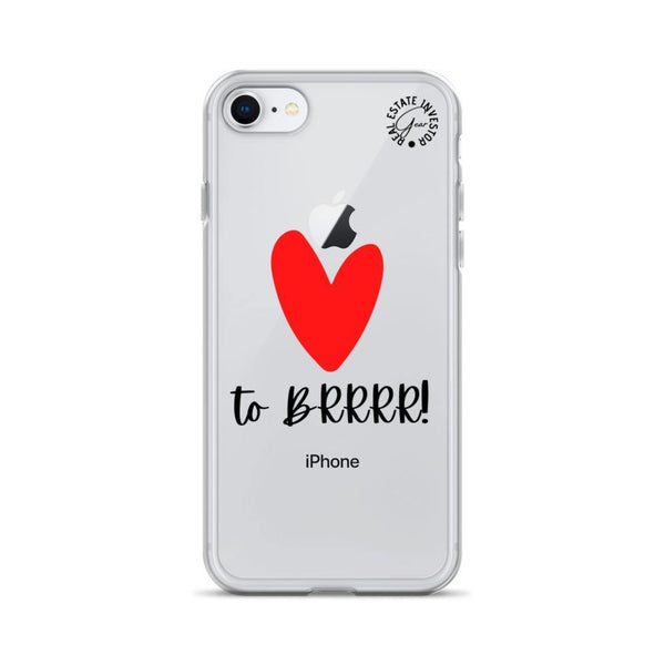 Heart BRRRR - iPhone Case - Real Estate Investor Gear