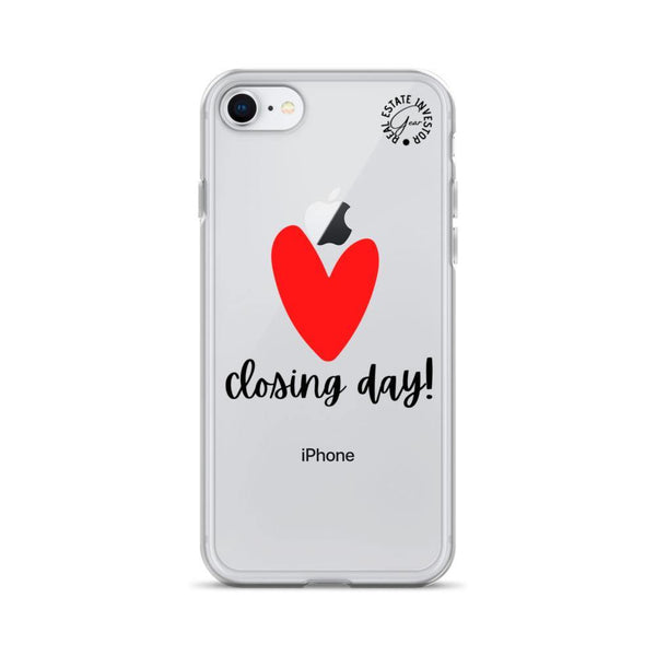 Heart Closing Day - iPhone Case - Real Estate Investor Gear