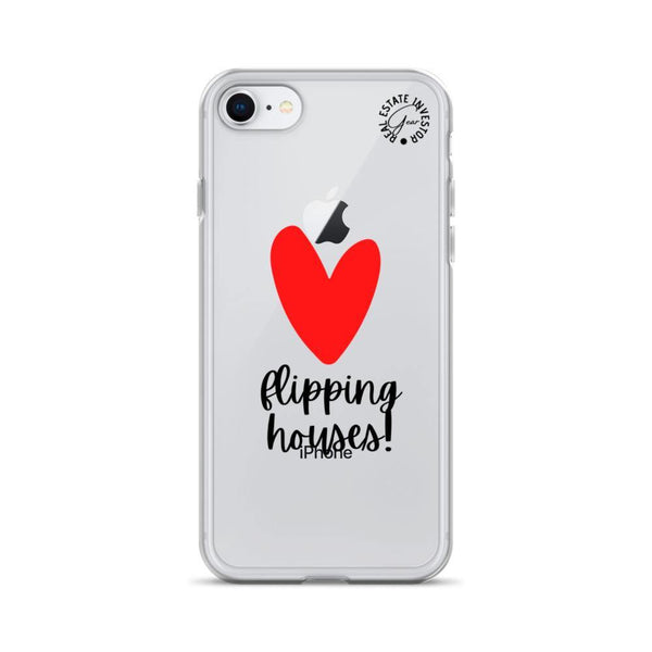 Heart Flipping - iPhone Case - Real Estate Investor Gear