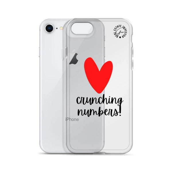 Heart Crunching Numbers - iPhone Case - Real Estate Investor Gear