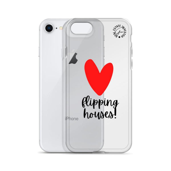 Heart Flipping - iPhone Case - Real Estate Investor Gear