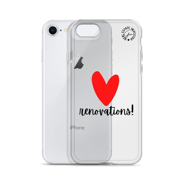 Heart Renos - iPhone Case - Real Estate Investor Gear