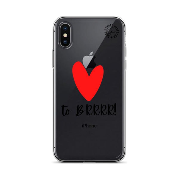 Heart BRRRR - iPhone Case - Real Estate Investor Gear