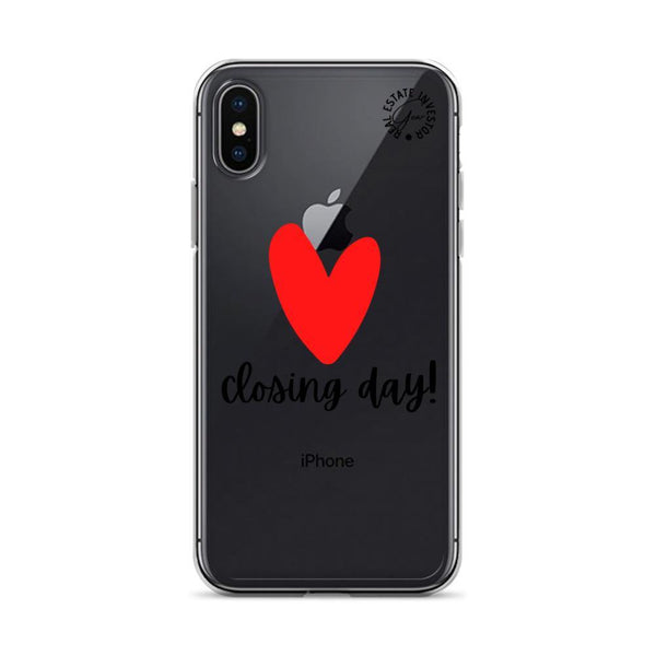 Heart Closing Day - iPhone Case - Real Estate Investor Gear